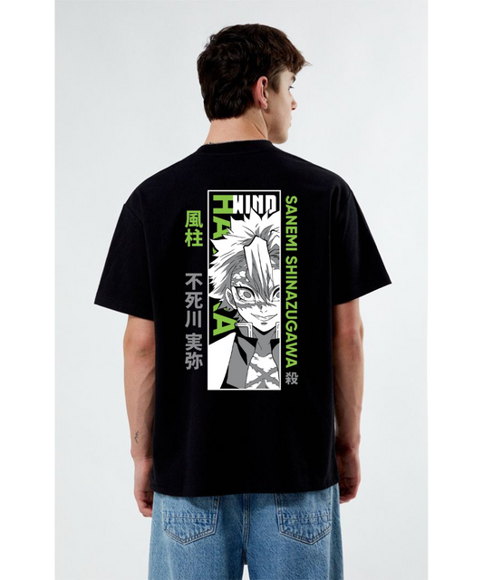 Sanemi Shinazugawa 'Wind Hashira' Graphic Tee