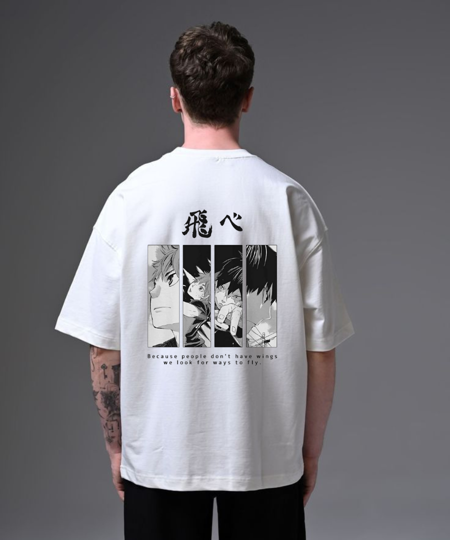 Haikyuu!! Fly High Oversized Tee